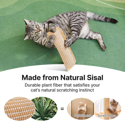 Potaroma Cat Sisal Kicker Toys - 2 Pack Interactive Chew Toys for Indoor Cats, Soft Scratching Pillows for Boredom Relief and Dental Health