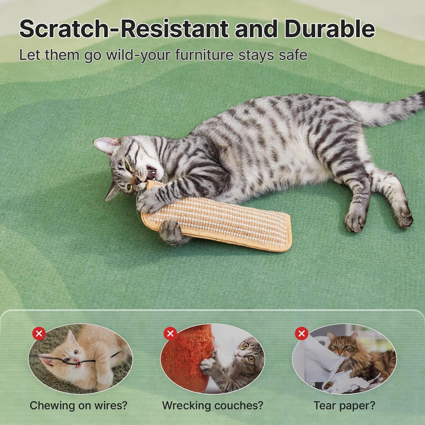 Potaroma Cat Sisal Kicker Toys - 2 Pack Interactive Chew Toys for Indoor Cats, Soft Scratching Pillows for Boredom Relief and Dental Health