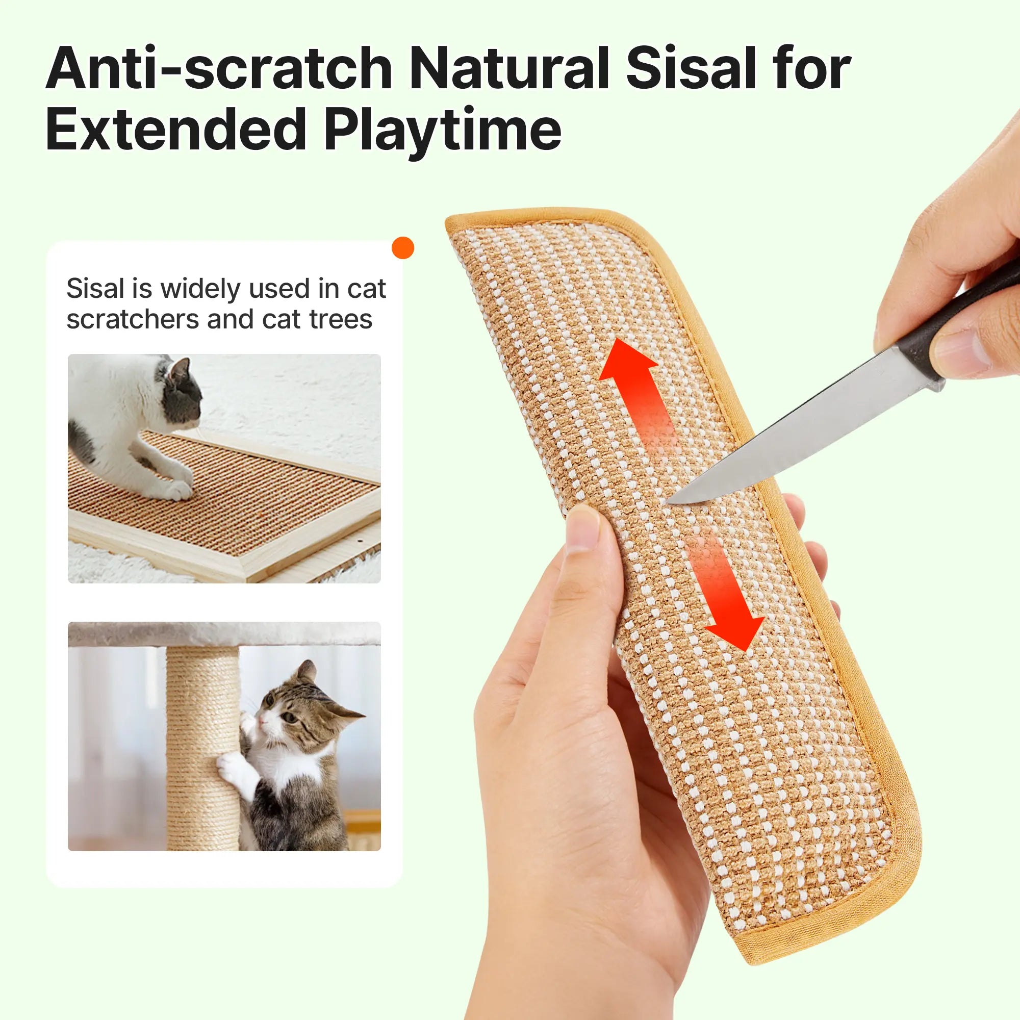 Potaroma Cat Sisal Kicker Toys - 2 Pack Interactive Chew Toys for Indoor Cats, Soft Scratching Pillows for Boredom Relief and Dental Health